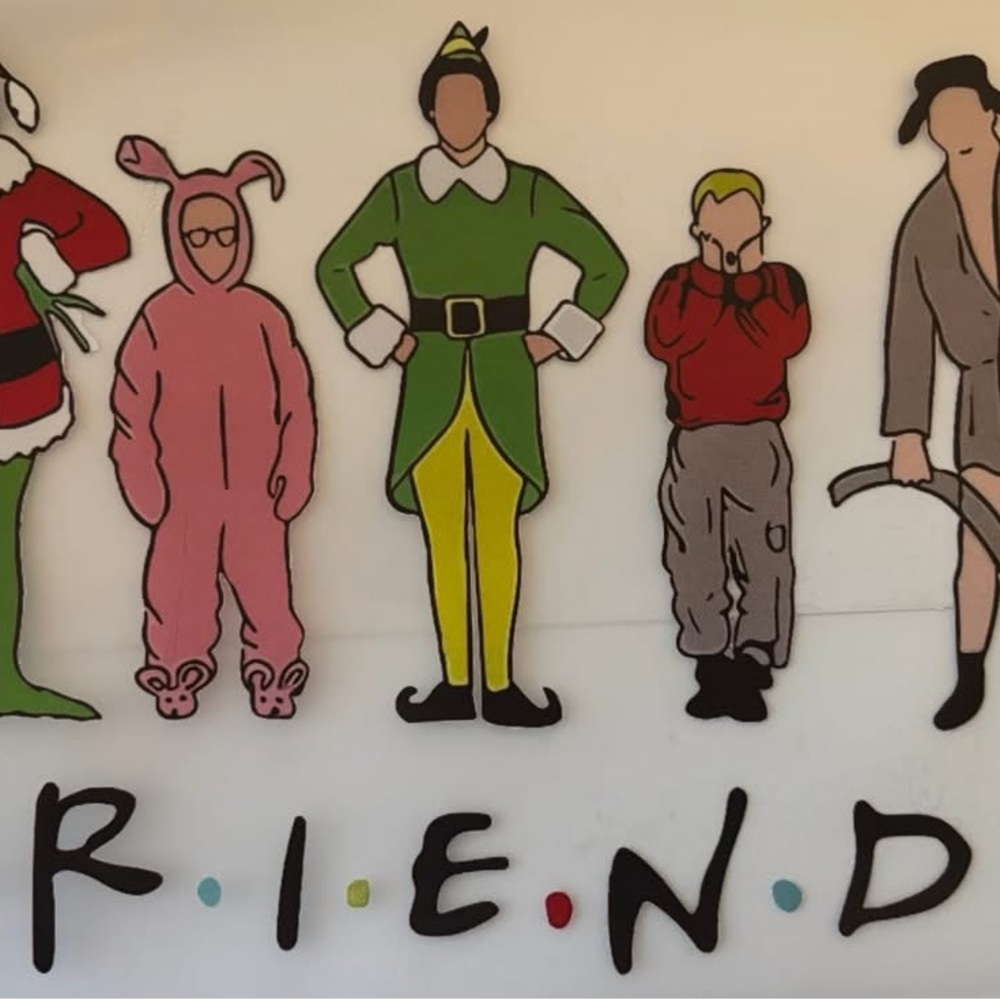 Friends Themed Graphic T-Shirt DTF transfer